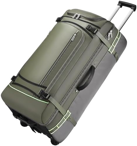Amazon.com: Lifeventure Large Travel Bag with Wheels, Black, 120